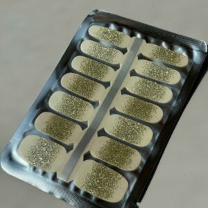 GOLD OMBRE Gel nail wrap kit