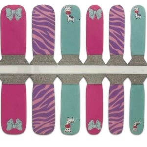 ZEBRA KIDS Gel nail wrap kit