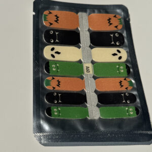PUMPKIN HORROR Gel nail wrap kit