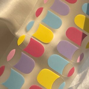 COLOURFUL FRENCH gel nail wrap kit