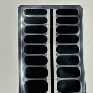 BLACK Gel nail wrap kit