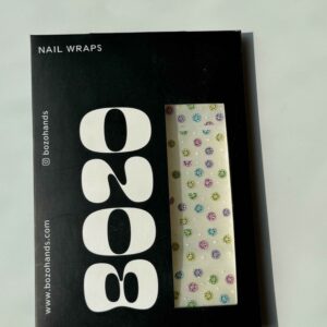 GLITTER SMILEY Gel nail wrap kit