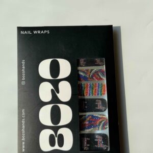 TRIBAL GLITTER Gel nail wrap kit