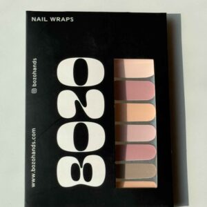 BLUSH BLISS Gel nail wrap kit