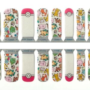 POKEMON KIDS Gel nail wrap kit