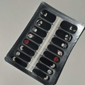 HALLOWEEN MASK Gel nail wrap kit